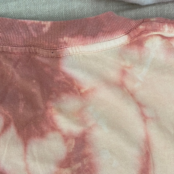 Obey Pink Tie Dye Long Sleeve T-Shirt - Picture 4 of 5